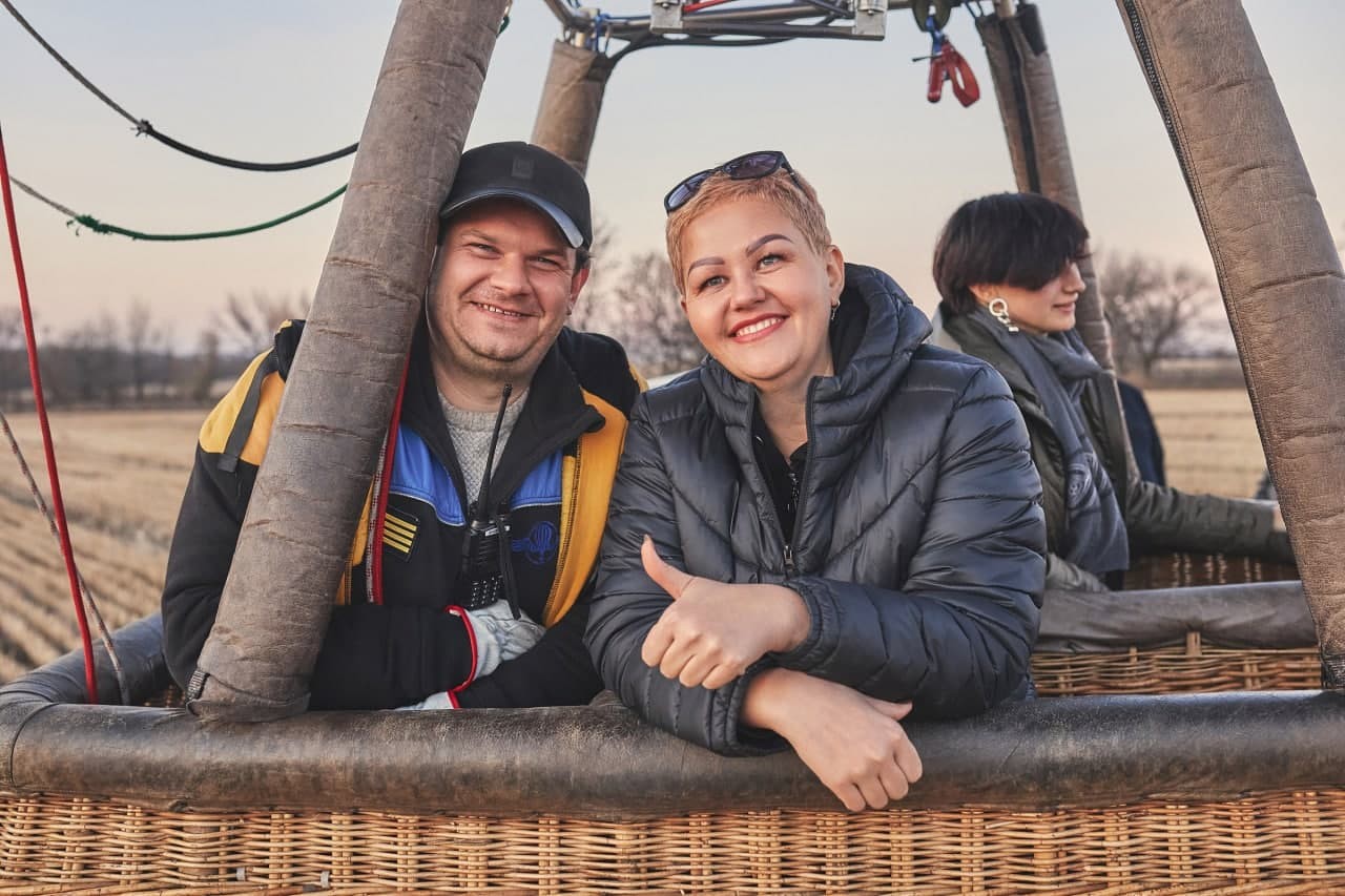 Романтический полет на шаре в Днепре - фото 7
