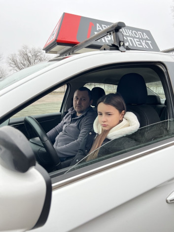 Дитяча автошкола в Дніпрі, 1 заняття