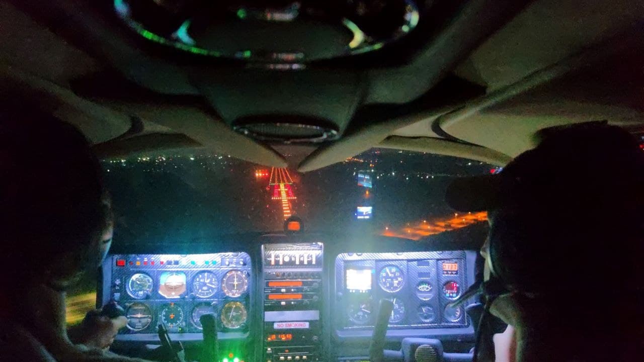 Ночной полет вокруг Львова на самолете Socata ТВ-20 - фото 1