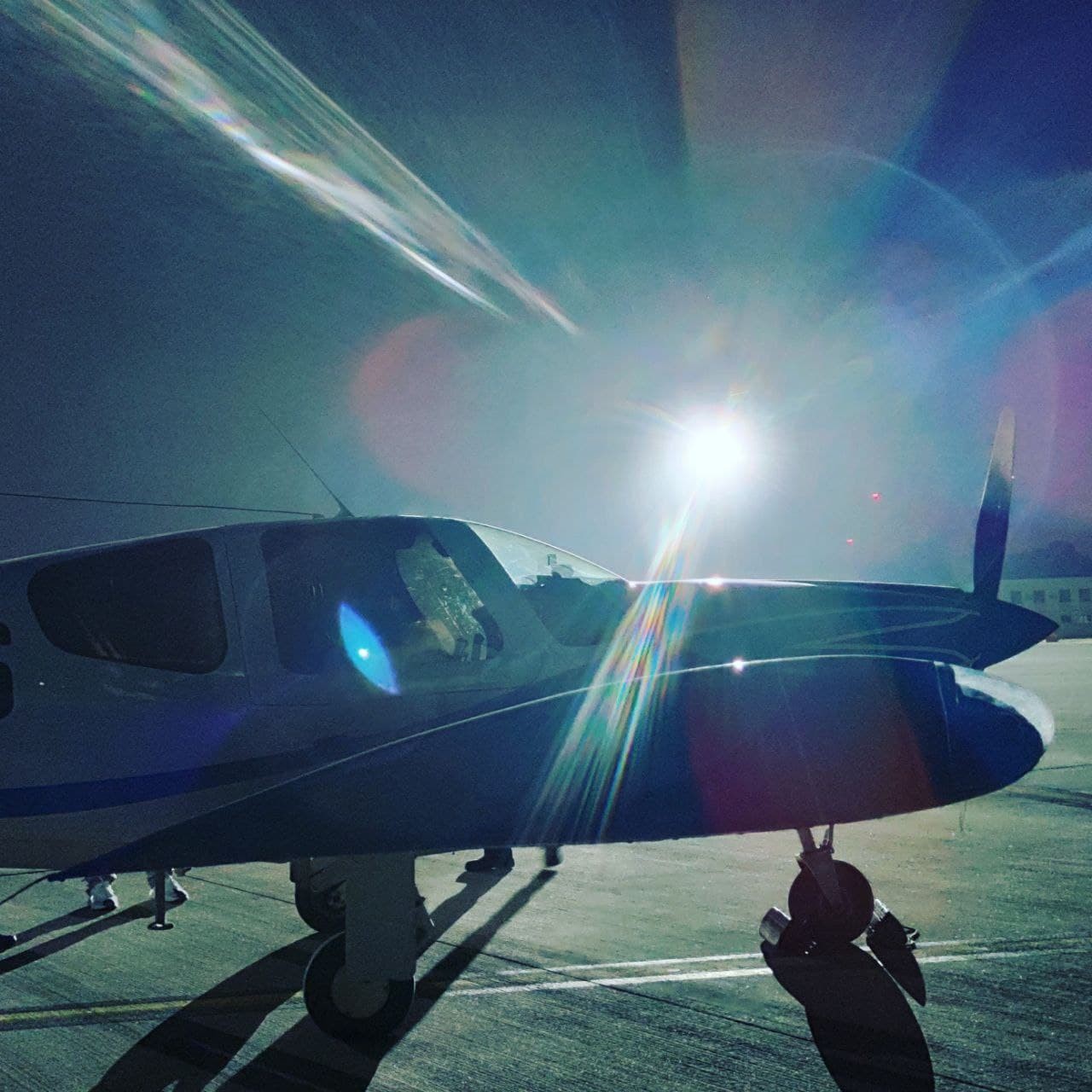 Ночной полет вокруг Львова на самолете Socata ТВ-20 - фото 16