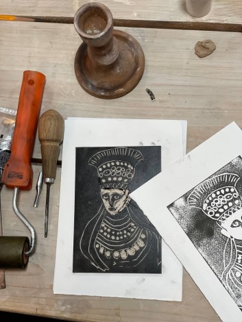 Майстер-клас з ліногравюри у Києві