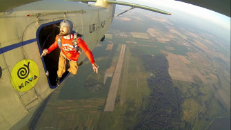 Прижки з парашутом - Аеродром Цунив(Львов)