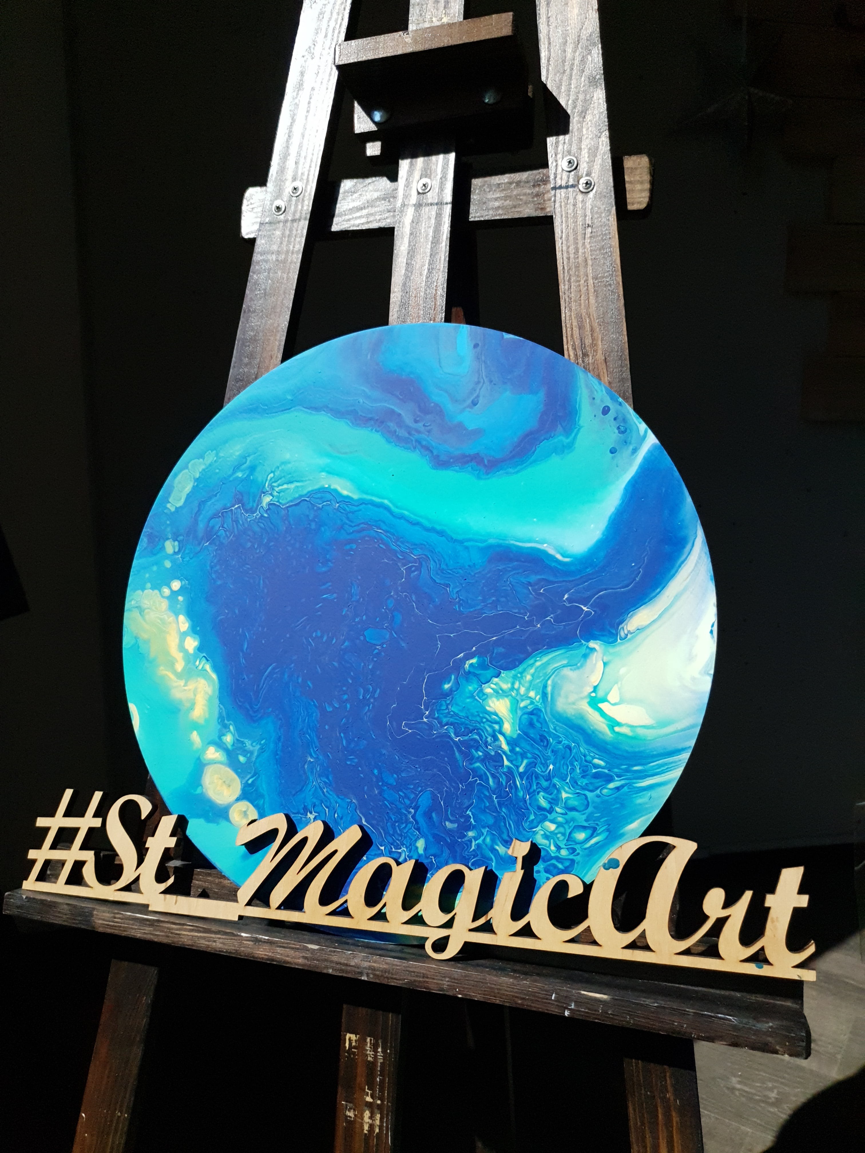 Індивідуальні творчі майстер-класи - Fluid Art в Одесі - фото 27