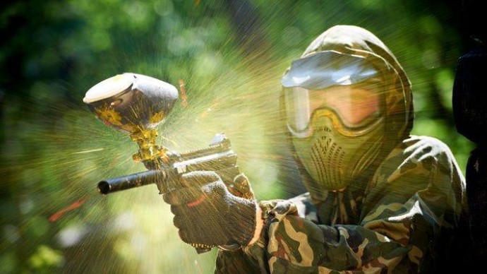 Гра в пейнтбол у Києві