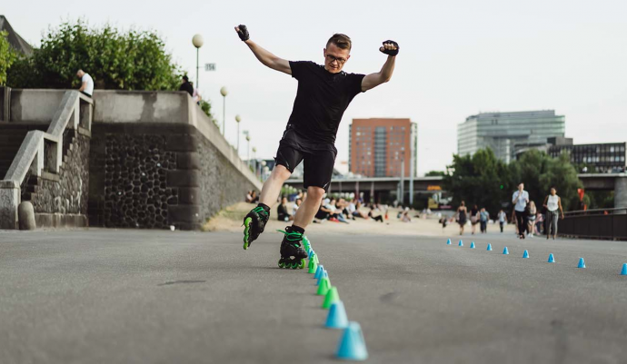 Роллершкола, индивидуальное занятие для одного в Днепре