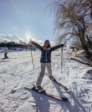 Майстер клас їзди на гірських лижах у Харкові