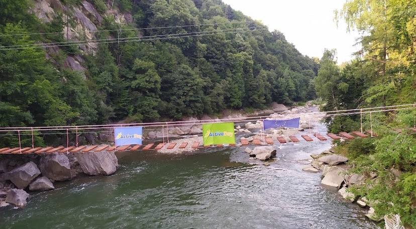 Зіплайн + адреналіновий міст над водоспадом Пробій у Яремче - фото 3