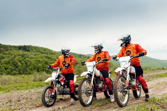 Пітбайк-ендуро тур в Карпатах