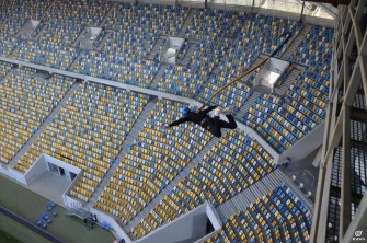 Роуп-джампинг на Арене Львов - KAVA