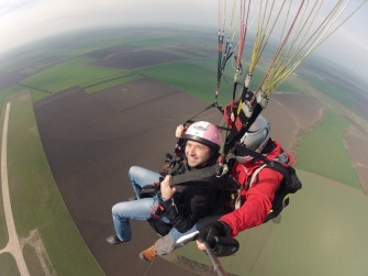 Полет на параплане Днепр, Запорожье 😎