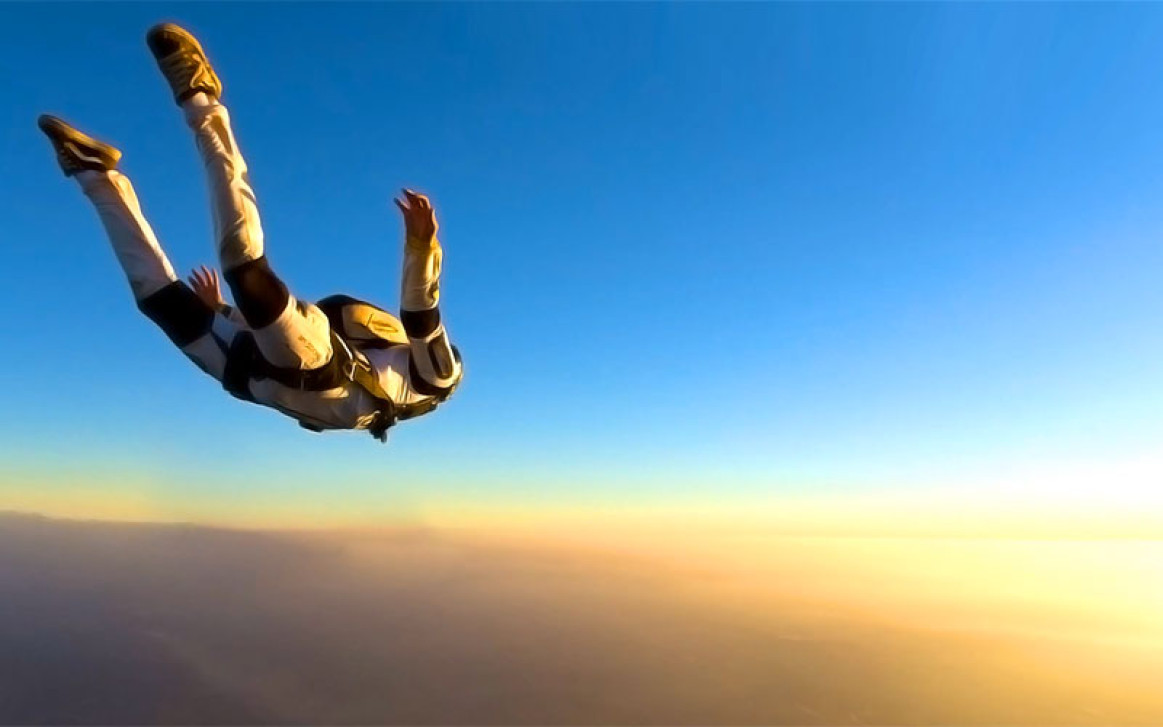 Стрибок з парашутом, Static Line, 1000м
